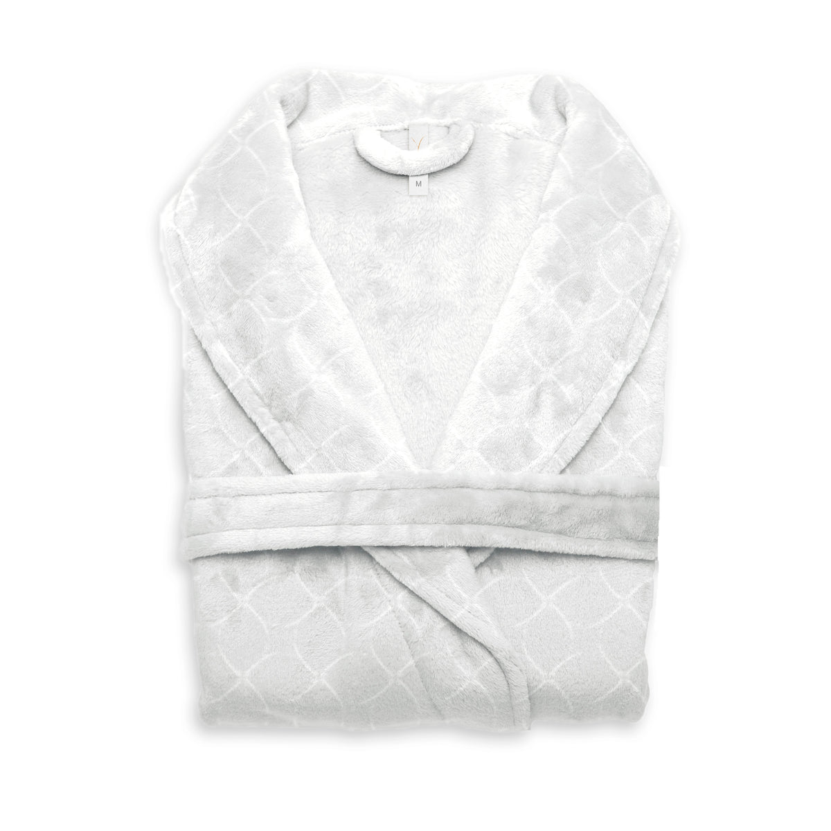Yellow Badjas Rilievo White - 100% Polyester