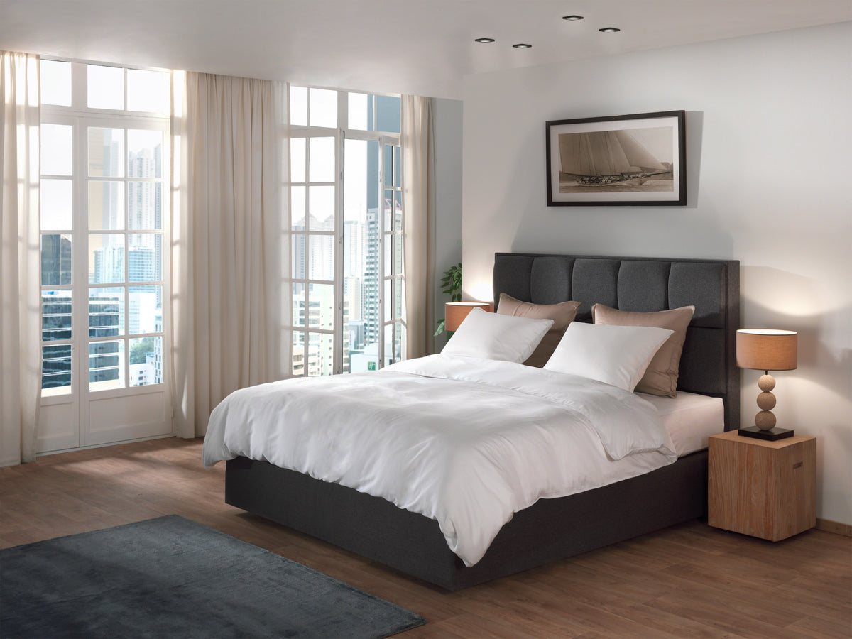 Yellow Dekbedovertrek Suite New York Blanc de Blanc - 100% Lyocell