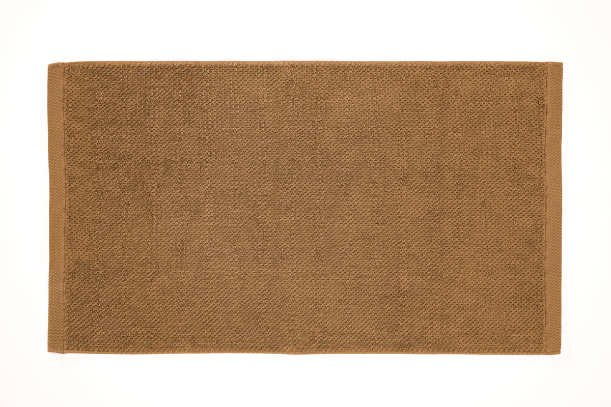Heckettlane Badgoed Grant Cognac Brown - 100% Katoen