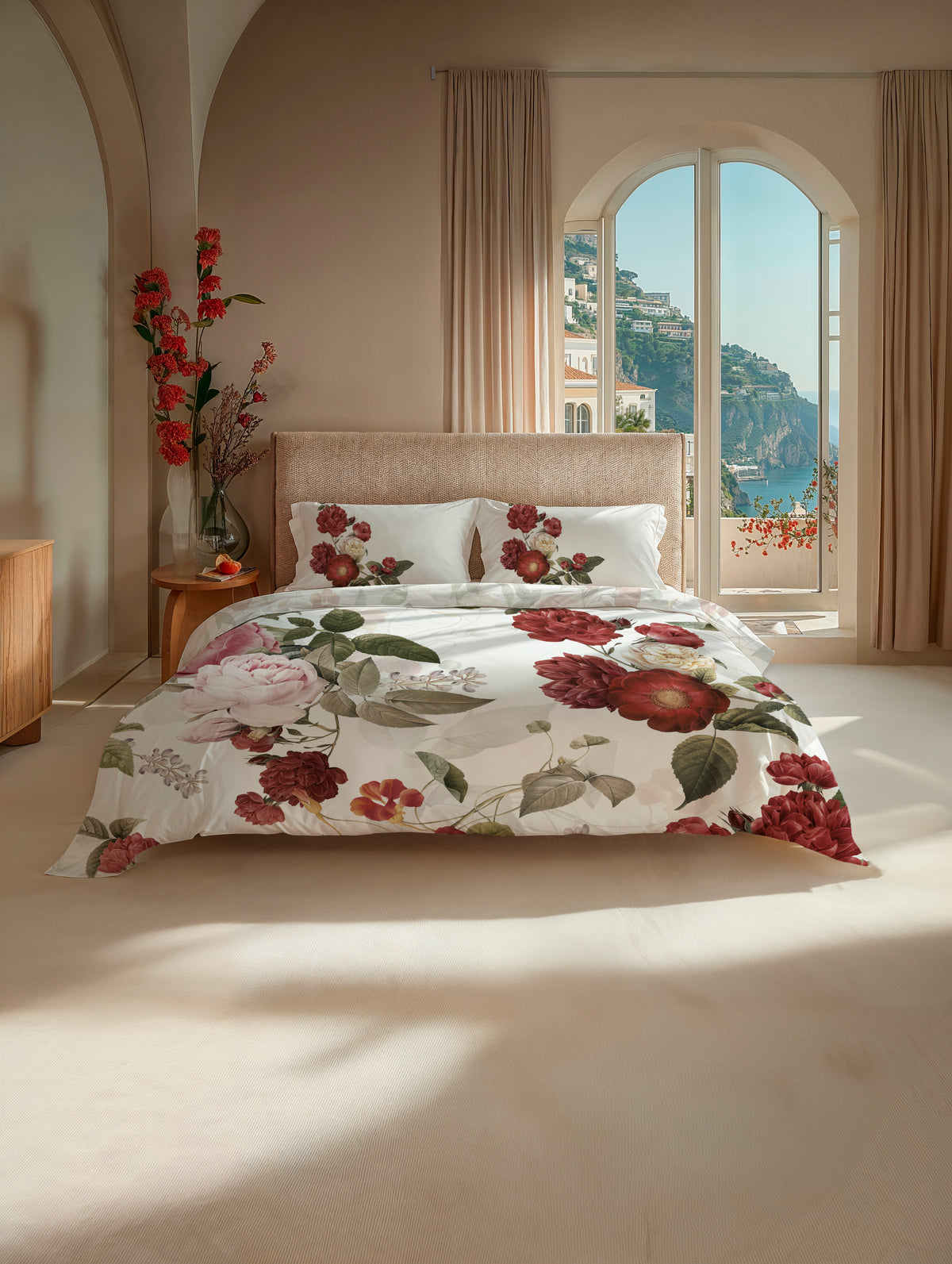 Heckettlane Dekbedovertrek Sogno White - 100% Katoen