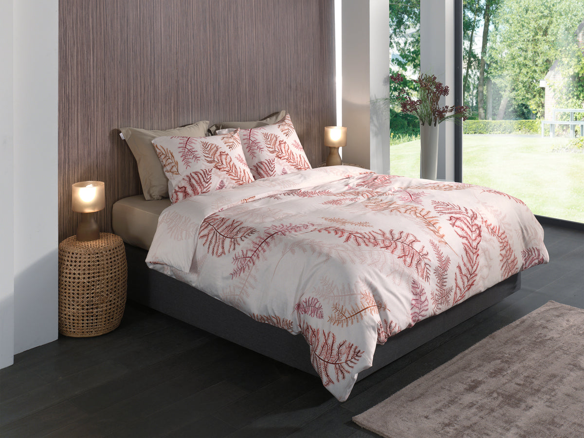 Heckettlane Dekbedovertrek Kamea Soft Pink - 100% Katoen-Satijn