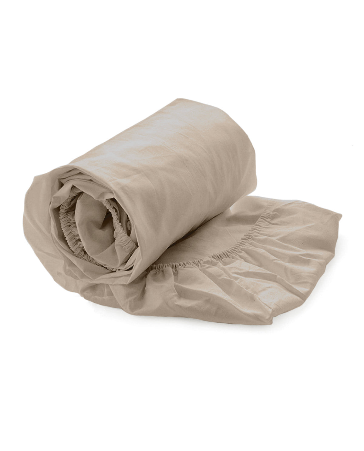 Yellow Hoeslaken Suite Mumbai Dollar Sand - 100% Katoen-Perkal