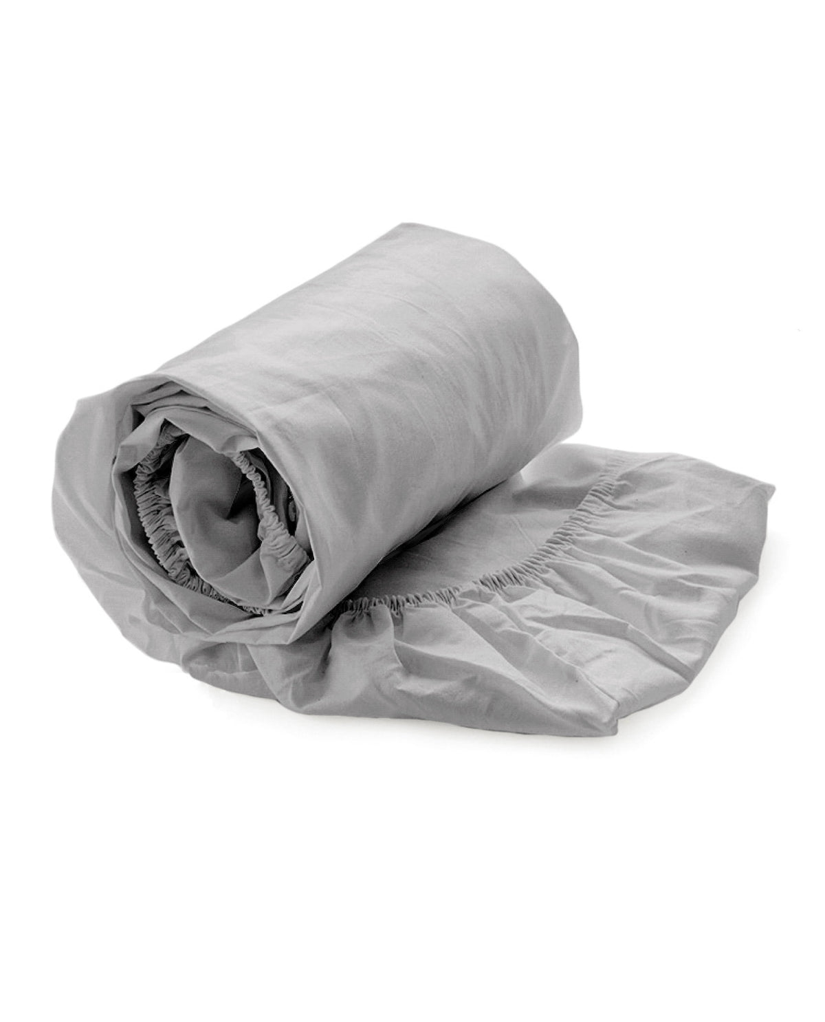 Yellow Hoeslaken Suite Mumbai Vaporous Grey - 100% Katoen-Perkal