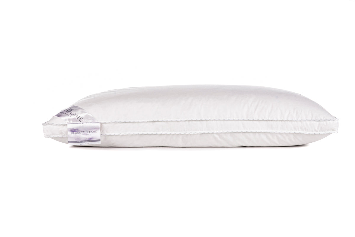 Heckettlane Box Hoofdkussen Silver - 20% Goose Down