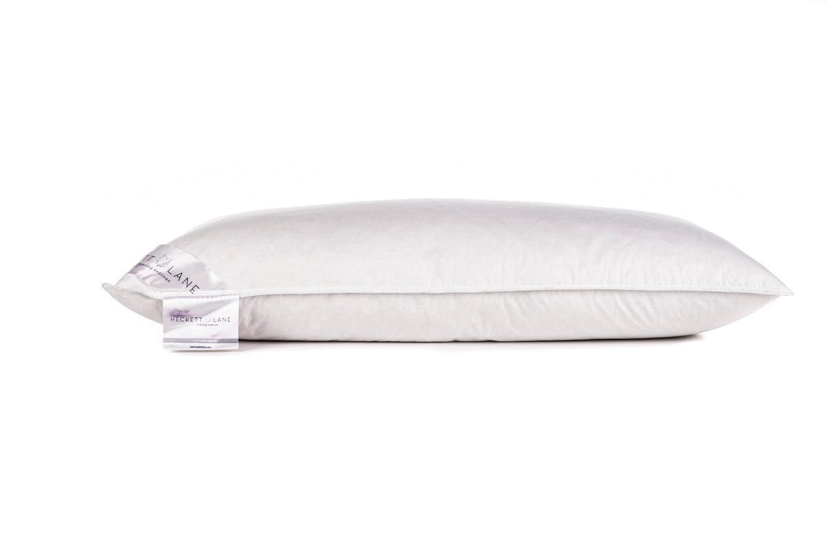 Heckettlane Punt Hoofdkussen White - 100% Goose Feathers