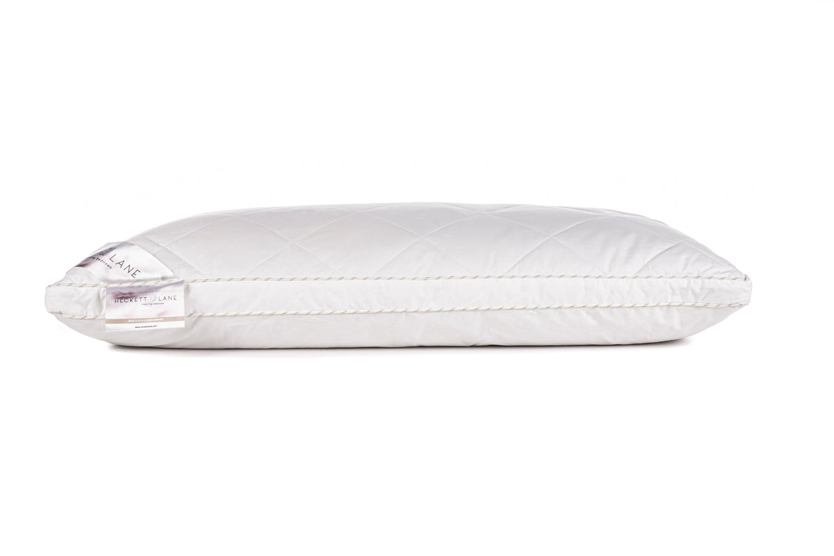 Heckettlane Box Hoofdkussen Gold Anti-Allergisch - 100% Hollow Fibre