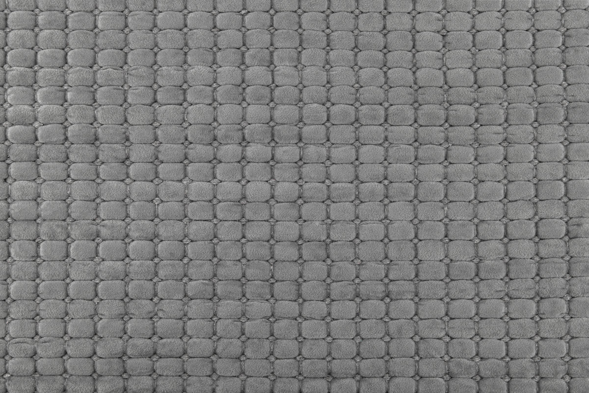 Heckettlane Badmat Vellutato Light Grey - 60% Polyester 40% Katoen