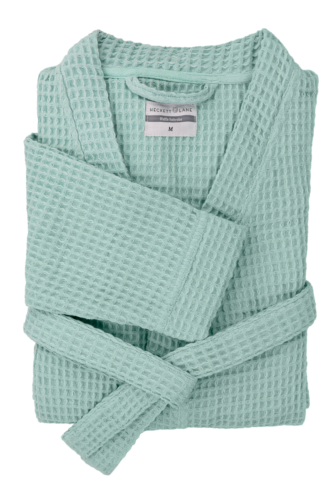 Heckettlane Badjas Wafel Sea Green - 65% Gerecycled Katoen 35% Andere Vezels