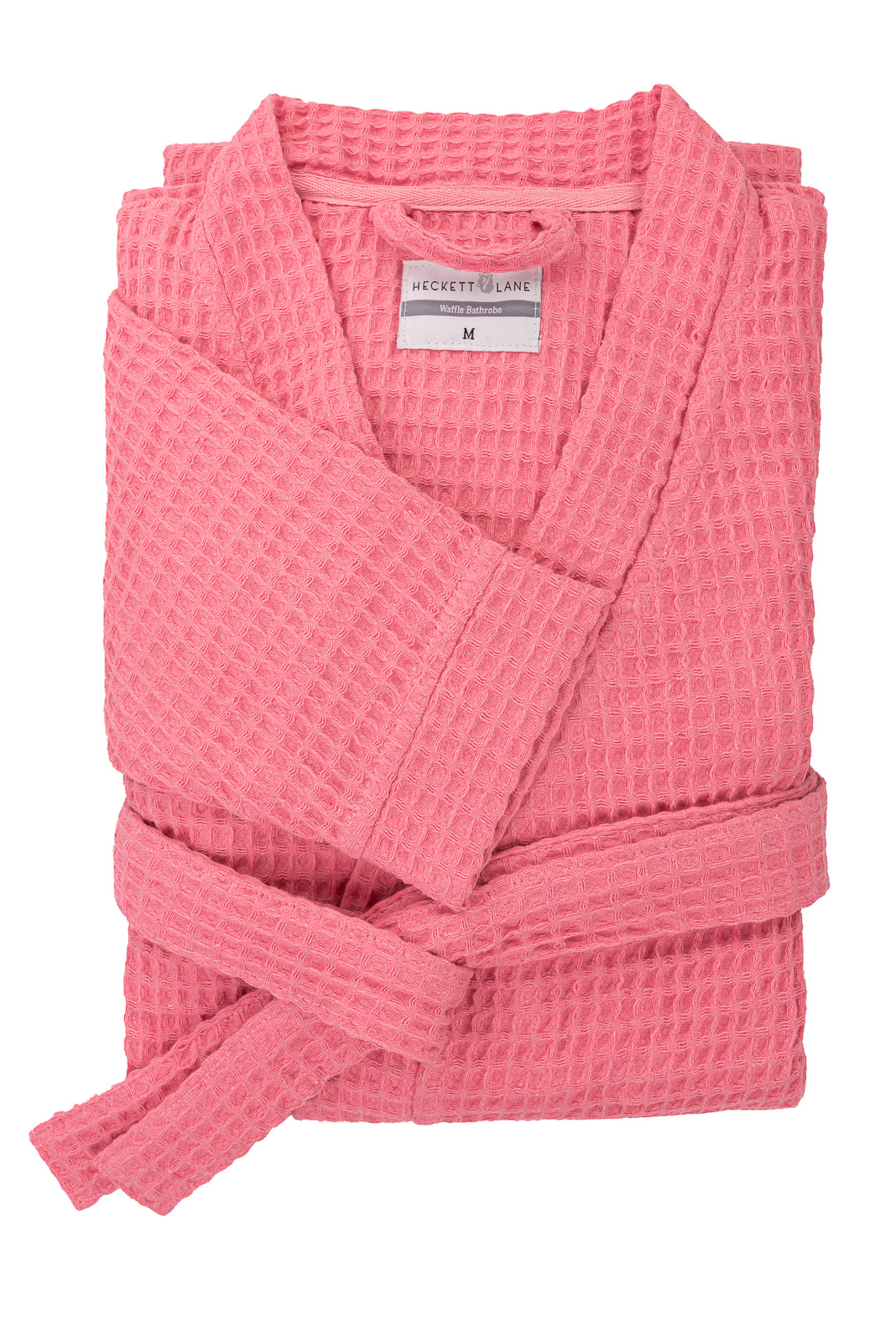 Heckettlane Badjas Wafel Baby Pink - 65% Gerecycled Katoen 35% Andere Vezels