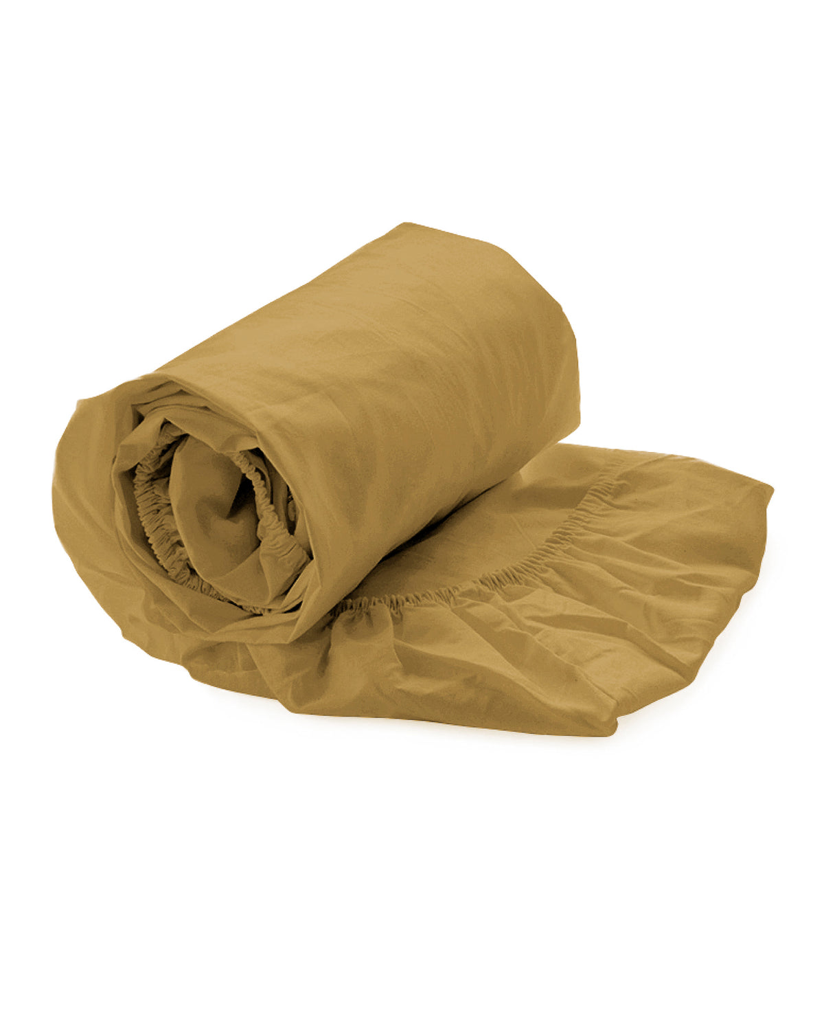 Heckettlane Hoeslaken Elementi Amber Gold - 100% Katoen-Satijn