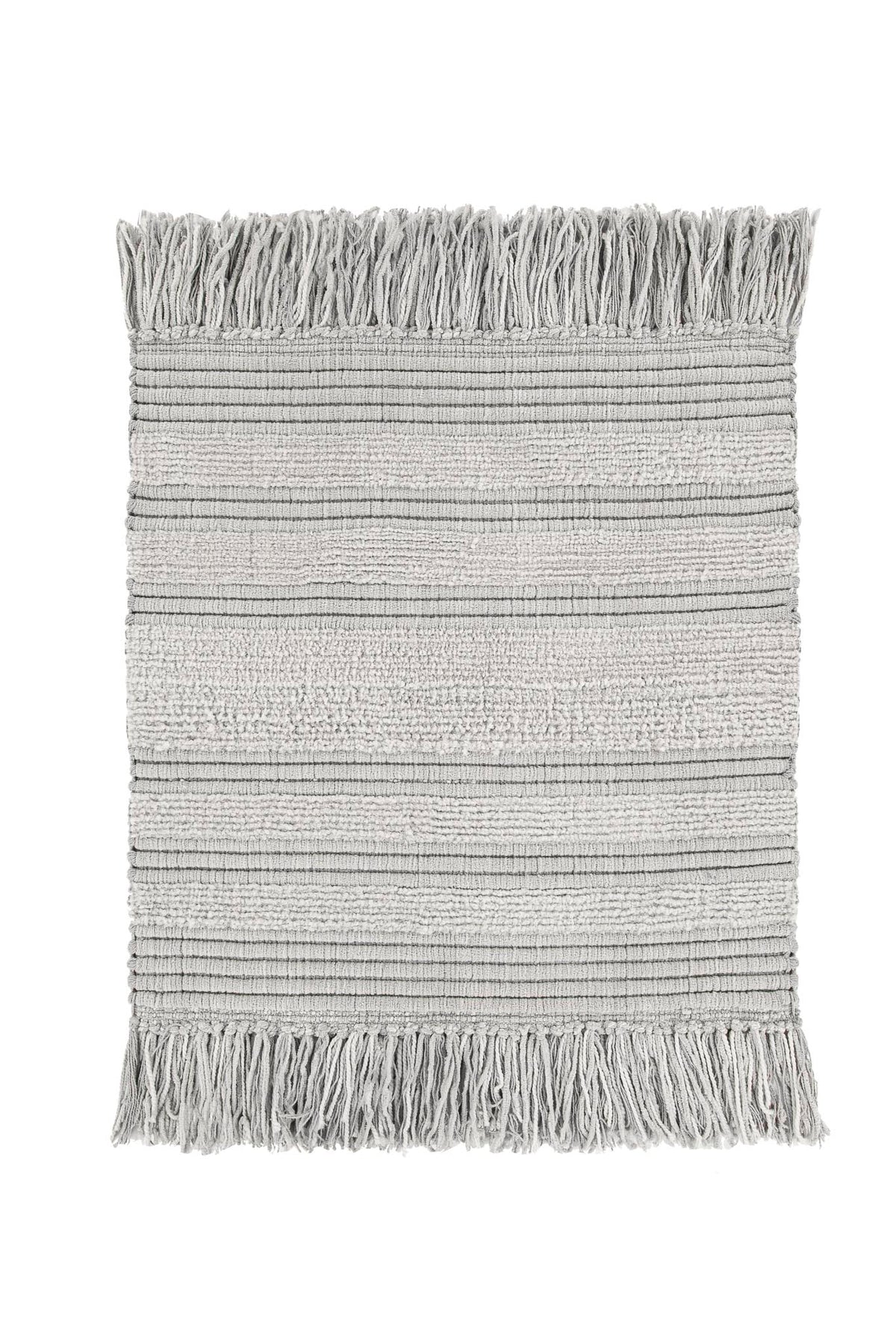 Heckettlane Badmat Nukus Ash Grey - 100% Katoen